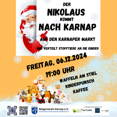 Der Nikolaus kommt nach Karnap